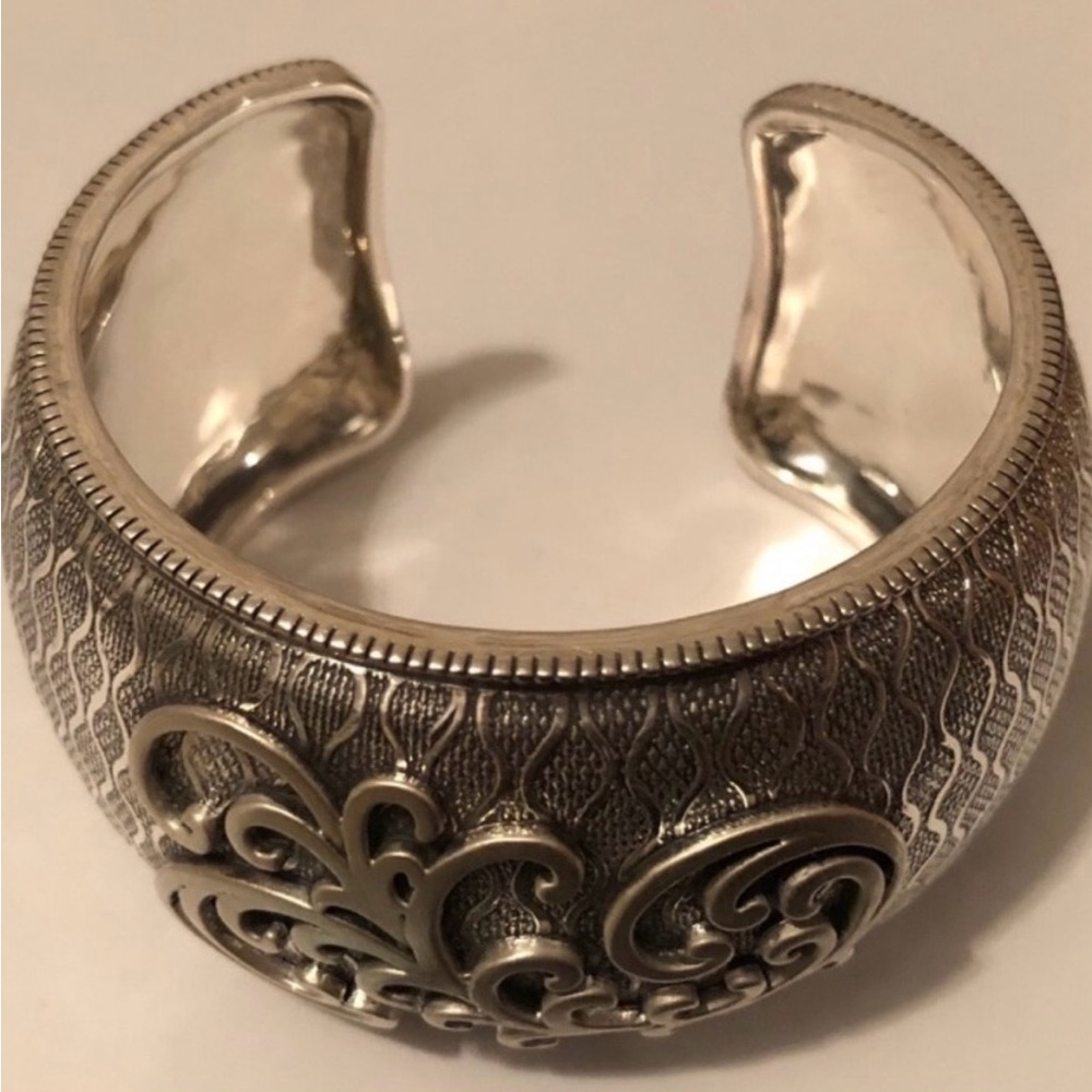 Vintage Silpada Filigree Sterling Silver Bracelet B1866